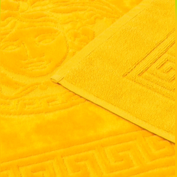 1 Left! BRAND NEW Versace Home Medusa & Greek Key Towel or Bath Mat - Picture 3 of 8